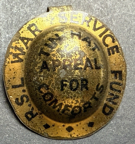 RSL Tin Hat War Service Fund Appeal for Comforts Disabled Veteran Charity Aussie