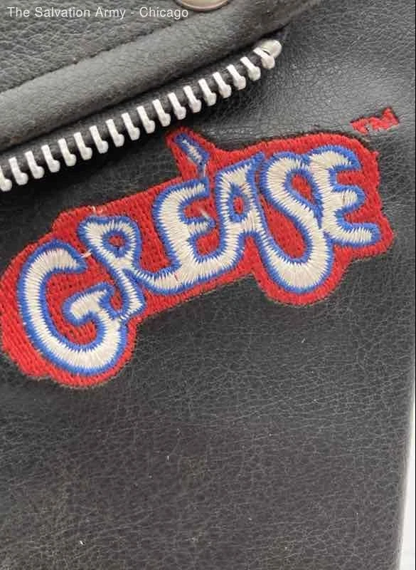 Grease Rockin’ Rydell Edition With Thunderbirds DVD Black Leather Jacket - Image 3 of 4
