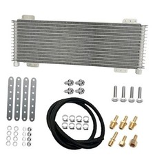 Low Pressure Drop Transmission Oil Cooler 40k Transmission Oil Cool Silver