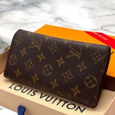 Louis Vuitton Monogram Portefeuille Brazza Long Wallet Men's Wallet