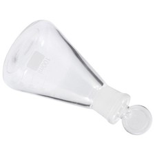  Flash de verre Erlenmeyer Flask Chemistry Glassware Chemical Experiment Flask