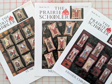 LOT OF 3 The Prairie Schooler Books for Cross Stitch - No. 43, No. 20  No. 59