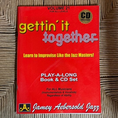 Gettin' It Together Jamey Aebersold Jazz Vol 21 Play-A-Long Book (No Cd)
