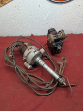 Vtg Mallory ZCM 275D FORD Dual Point Distributor MAGDPARK  Coil 8BA Flat Head V8