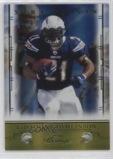 2008 Prestige Xtra Points Gold 42/250 LaDainian Tomlinson #82 HOF 0s55