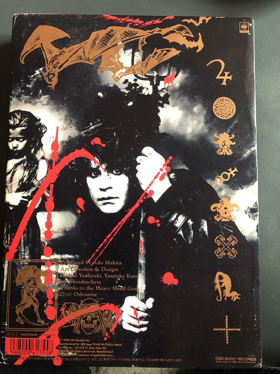 BIBLE OF OZZ オジー・オズボーン 特別版 Bible Of Ozz Ozzy Osbourne Special Edition A4 | eBay