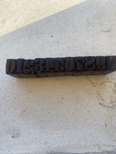 Caratteri tipografici di LEGNO Set Completo Da Zero A Nove Più N