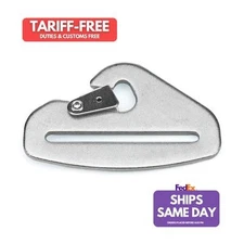 Racequip 700040RQP, One Zinc Steel Snap Hook 3In Belt End Performance Parts