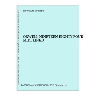 ORWELL NINETEEN EIGHTY FOUR MIDI LINED