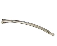 Vintage Extra Long French Hair Clip Bobby Pin in Silver, Unworn, 3.5 Long
