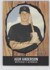 2003 Bowman Heritage Black Facsimile Signature Josh Anderson #256 1i7