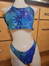 New With Tags Vintage bathing suit Bikini Deadstock 80s 90s