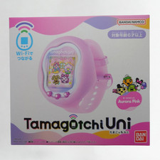 Tamagotchi Uni Aurora Pink Color Premium Bandai Limited Edition Virtual Pet