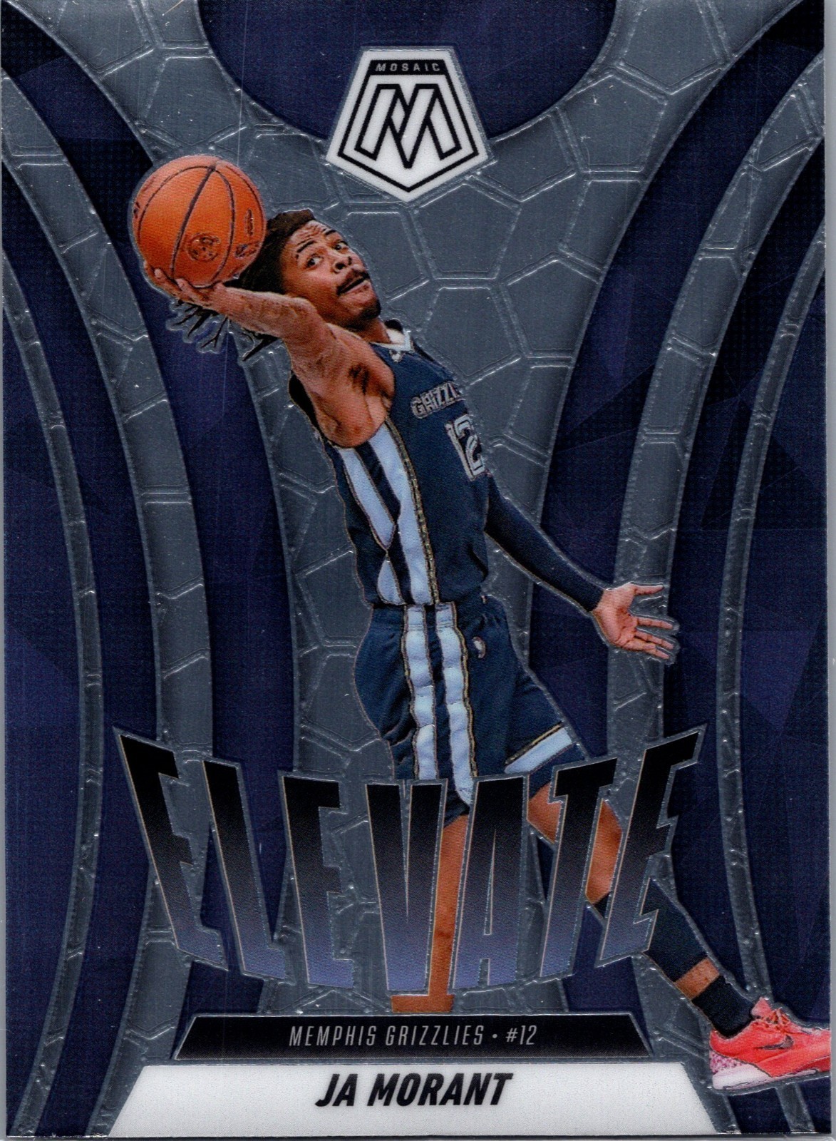 2024-25 Panini Mosaic - Elevate Ja Morant #1 - Grizzlies