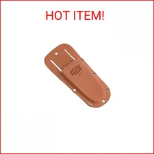 FELCO F910 USA Made Leather Holster – Belt Pouch for Pruners, Wire Cutters & Fol