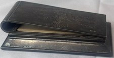 Antique 1908 Russian 84 Silver Notepad Yiddish Theater Jewish Russia SCRAP $273