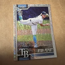 Topps Series 1 Ryan Pepiot Parallel #313 Tampa Bay Rays Baseball Card 2026