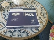 24 Member's Mark Junior Writing Pads 5" X 8" White Micro Perforated Narrow Ruled