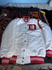 Detroit Red Wings Winter Classic Jacket Starter Throwback Hockey Size Medium