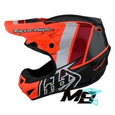 Casco Motocross enduro offroad Troy Lee Designs GP Nova Arancio Fluo tg. L