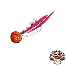 NEW Major Craft Metal Jig Tai Chisel 60g TM-60/#2 ORANGE/RED
