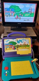 Vintage Pico Sega Gaming Console tested Model MK-49002 With Game