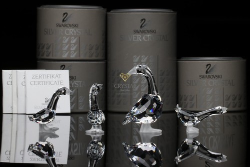 SWAROVSKI Figuren Familie Gänse 174960 174963 174961 174962 - Bild 4 von 4