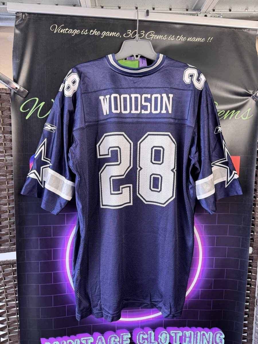 Authentic Reebok Dallas Cowboys #28 Darren Woodson Vintage NFL