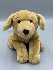 1999 Kids Preferred Yellow Lab Dog Golden Retriever Plush 12 Stuffed Animal