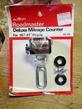 nos afm roadmaster deluxe mileage counter 26"-27" bikes ac-72