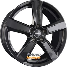 4 Alufelgen DEZENT TU BLACK - Schwarz 7,5x18 ET38 5x112 18 Zoll