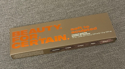 Beauty For Certain Soft to Sculpted Contour Palette NEW NIB