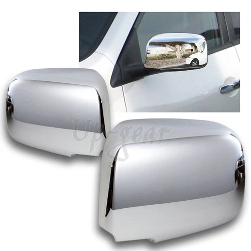 For 2008-2013 Nissan Rogue Chrome ABS Plastic Side Mirror Cover Cap Trim 2PCS