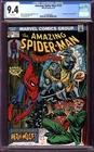 AMAZING SPIDER-MAN #124 CGC 9.4 WHITE PAGES // 1ST MAN-WOLF MARVEL COMICS 1973