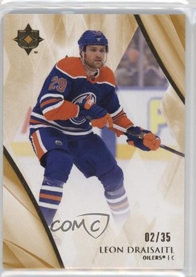 2023-24 Upper Deck Ultimate Collection Gold 2/35 Leon Draisaitl #48 uk2