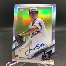 Jonathan Stiever 2021 Topps Chrome Rookie Auto Refractor RA-JST #/499 White Sox