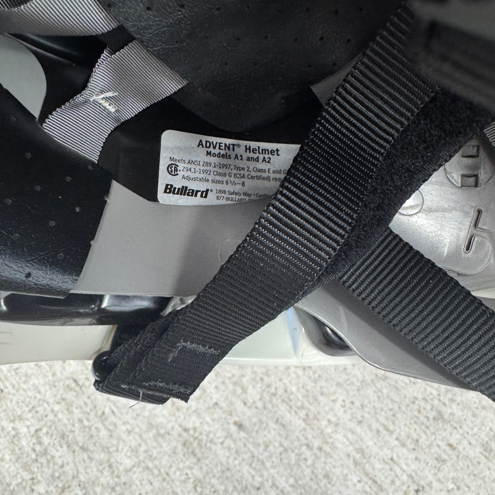 Bullard Advent A2 Safety Helmet Hard Hat Climbing Rescue Style ANSI USA Made