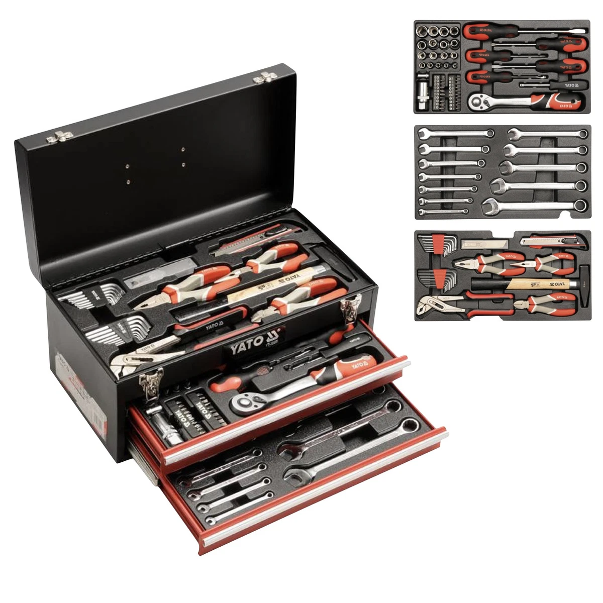 MEISTER - Boite à outils 156 pièces - Bricolage MEISTER - Boite à outils 156 pièces - Bricolage