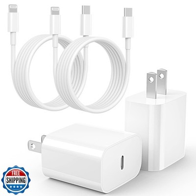 Ximytec iPhone 14 13 12 11 Charger Fast Charging [MFi-Certified], 20W Type-C 