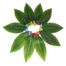 Leaves Skirt Women Green Hawaiian Skirts With Flower Women Costume dependable