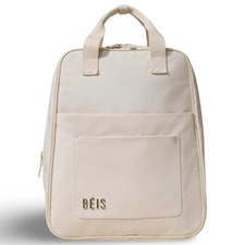 BEIS The Expandable Backpack in Beige
