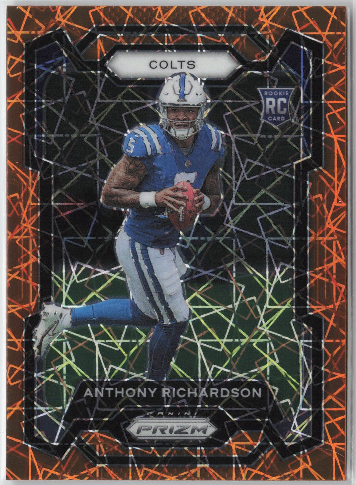 2023 Panini Prizm #343 Anthony Richardson Lazer RC