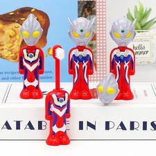 Anime Hero Kids Pop Up Toothbrush Soft Bristl...