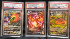 Pokemon Charizard V SWSH260 VMAX SWSH261 VSTAR SWSH262 sequenziale PSA SET 9