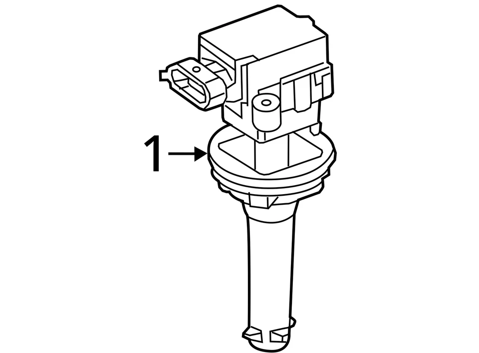 Paquete de encendedor de bobina de encendido Volvo S40 2004-2011 DKAJE Foto 4 de 4