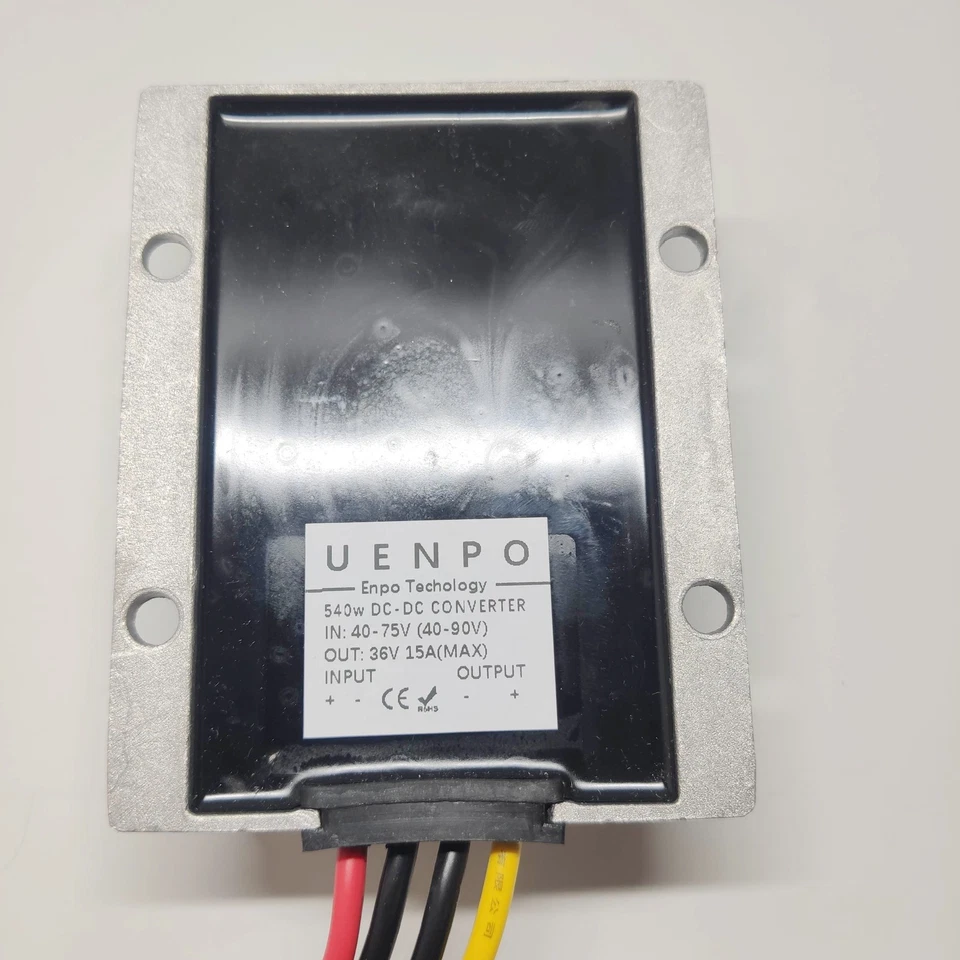 1PC waterproof regulator module 48V/60V to 36V DC-DC 40-75V to 36V 15A 540W - Image 2 of 4