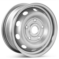 New 16 X 6.5 5x160 Silver Steel Wheel Rim 2015-2025 Ford Transit 150 250 350