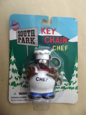 BLISTER PORTE CLES FIGURINE SOUTH PARK 1998 CHEF - Photo 1/2
