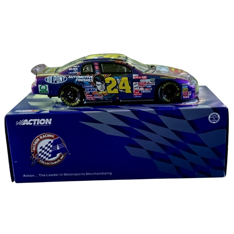 Jeff Gordon 1999 Superman NASCAR Diecast 1:24 Scale - Image 2 of 4