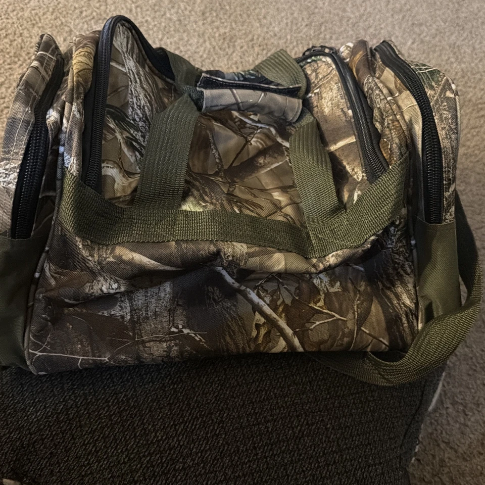 Bolso de Lona Realtree Camuflado Exterior Caza Viaje Equipaje Bolso (Bordado)�� Foto 2 de 4